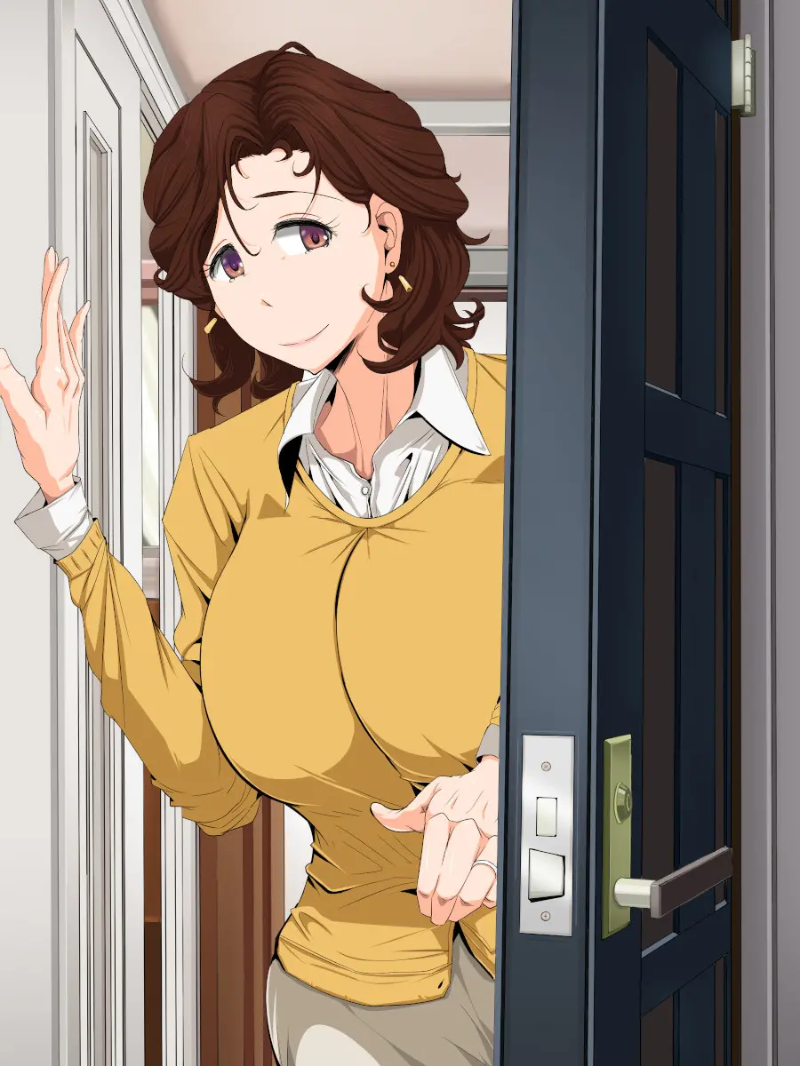 Hikkoshi Saki No Otonari Ga Kyonyuu Oba-San Datta No De Sex Wo Oboesaseru